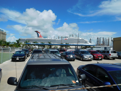 cruise parking in galveston reviews